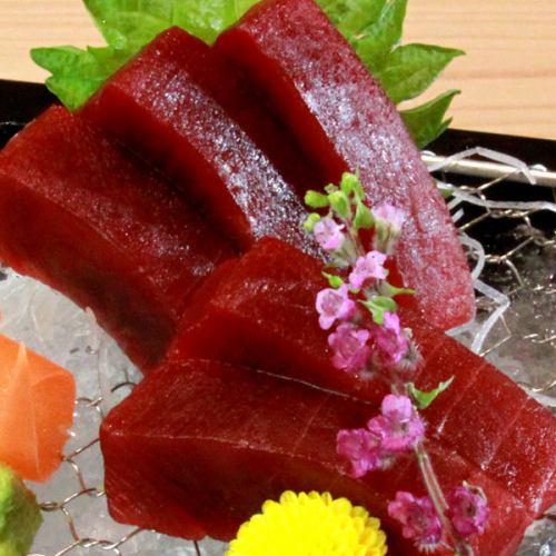 まぐろの赤身刺身