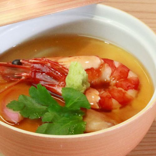 うどん入りあんかけ茶碗蒸し