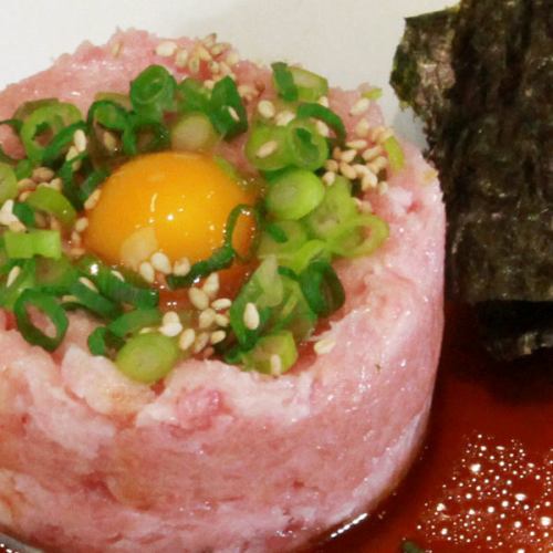 マグロのユッケ