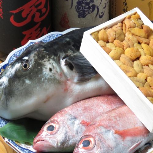 こだわりの海鮮料理を堪能