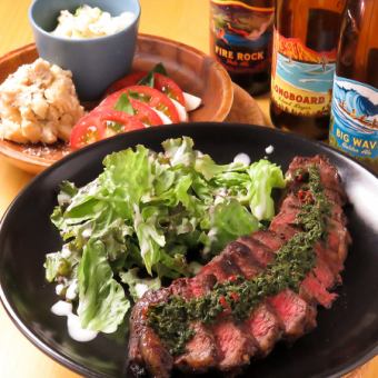 【120分　飲み放題付】本格BBQコース◆4,500円(税込)