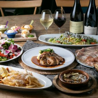 〈ランチ〉SEASONAL PARTY PLAN[飲み放題90分付] 2名様~OK!!!