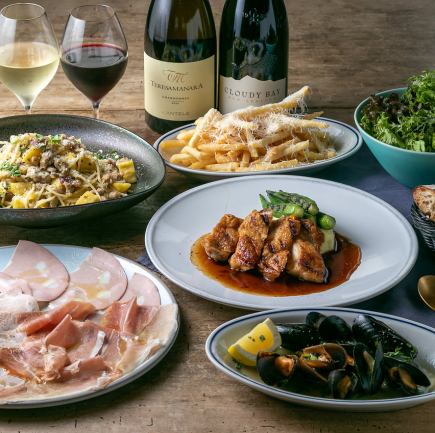 <午餐> 休闲派对套餐 [包含 90 分钟畅饮]