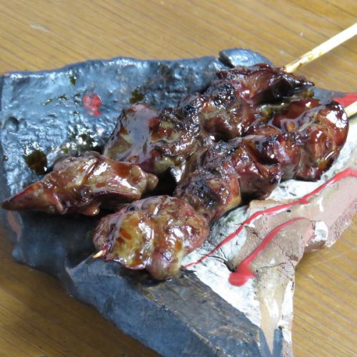 きも　タレ焼/大串とろレバー