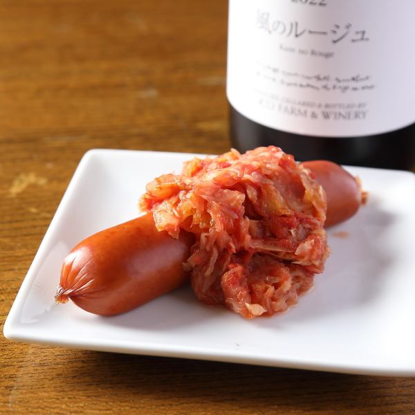 【酸味と旨みのマリアージュ★】《ブットサッチのシュバト》～ソーセージと合わせて～700円(税込)