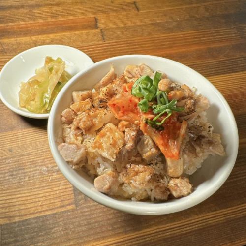 【拉麺用Cセット】ミニチャーシュー丼/漬物