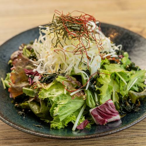 Korean style chopped salad