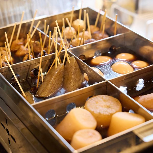 静岡名物のおでんなど単品料理も豊富にご用意しております◎ここでしか味わえない一品をハイコスパで堪能◎