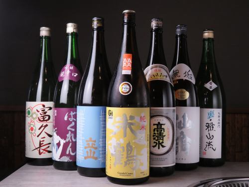 Recommended local sake