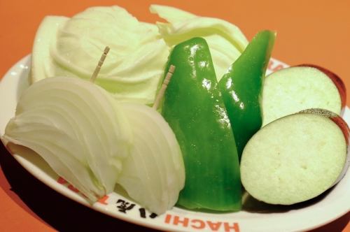 焼野菜盛り