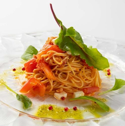 ホテル特製日替わり冷製パスタ
