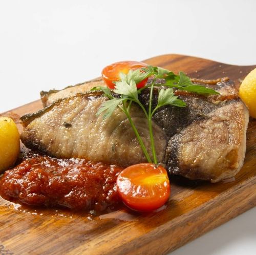 寒ブリのイタリアンガーリックソテー