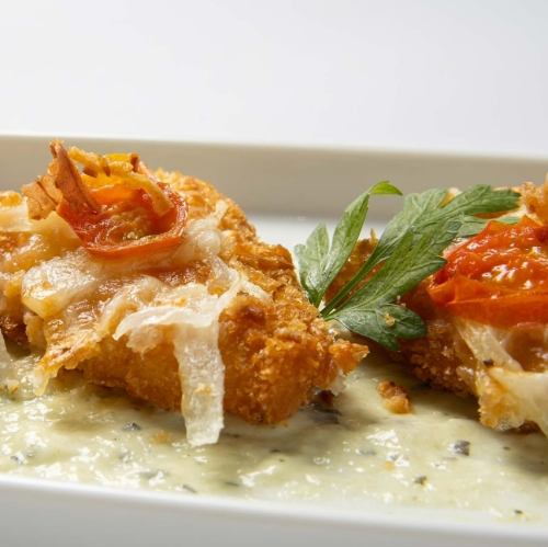 白身魚のグラティネ