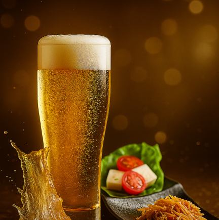 华盛顿酒店/★欢乐时光★ 480毫升生啤和两份小吃