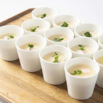 オマール風味のクラムチャウダー