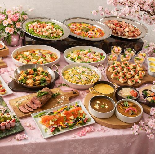 ローストビーフをはじめ45種類以上のお料理