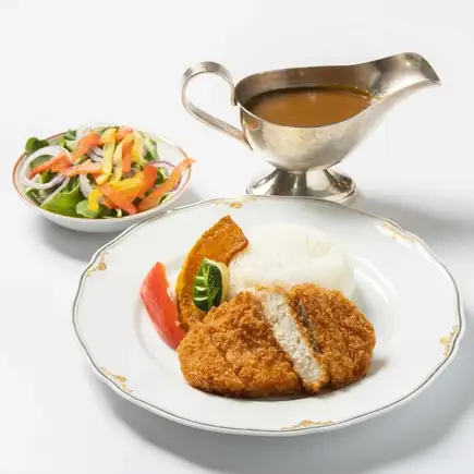 【ディナー】20名以上の団体料理カツカレーセット