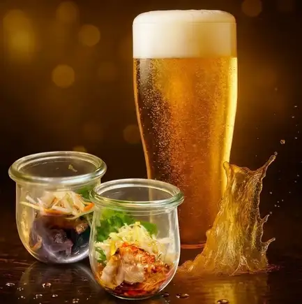 ★歡樂時光★ 480毫升生啤酒+2份開胃菜套餐 / 十月特供：香煎鰹魚和四川風味雞