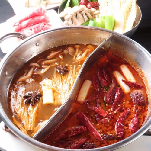 絶品火鍋 食べ放題コースが大人気!