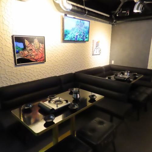 【女子会や合コンにおすすめ★】10名様まで対応可能な半BOX席