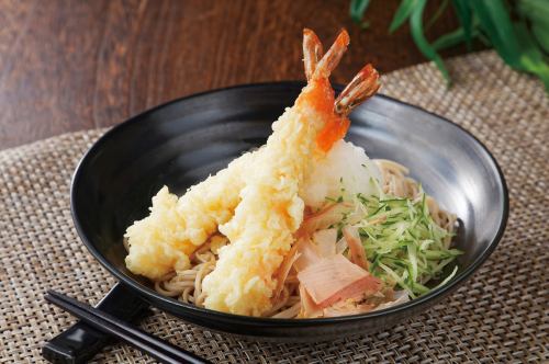 海老天おろしそば