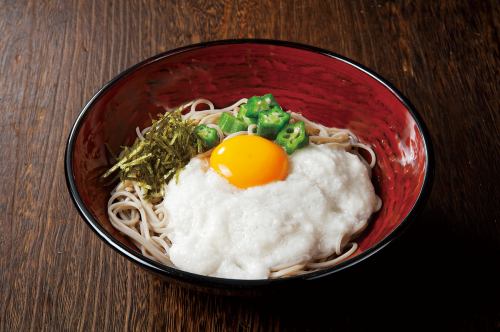 月見とろろぶっかけそば