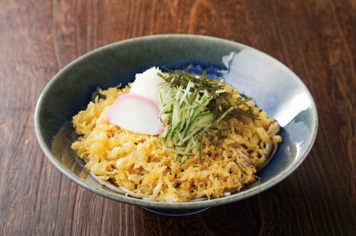 冷やしたぬきそば