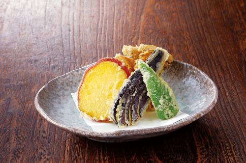 野菜天ぷら盛り合わせ