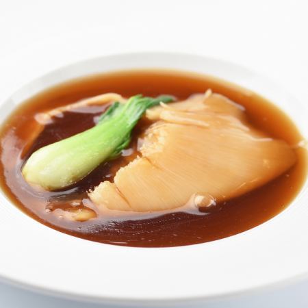 Braised shark fin, tiger whale special rich white water and soy sauce stew