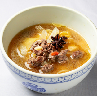 鹿肉のシンガポール煮込みスープ