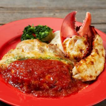 Golden Lobster & Chicken Milanaise