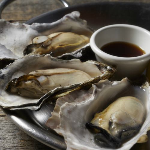 Oyster menu that can be enjoyed in 3 different ways