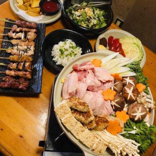 1番人気！生ビール付き◆平日限定≪5000円≫　鍋コース【3時間まるまる飲み放題付】〈全8品〉