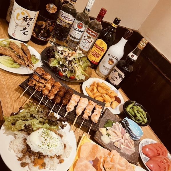 各種ご宴会に◎ゆったり3時間飲み放題付き！自慢のメニューを集めたコース4,000円～