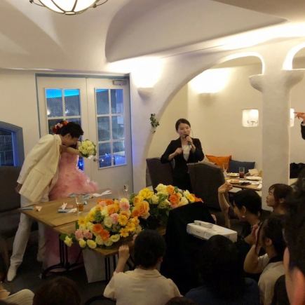 【婚禮第二方計劃】自助餐為60位客人,定制感覺最多45人坐在床上♪\ 4500~