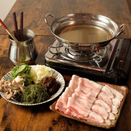 ★あぐー豚しゃぶしゃぶ★