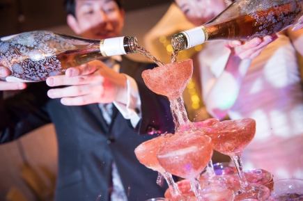 [Free gift for bride and groom♪] Luxurious wedding after-party with 10 special gifts, 2.5 hours all-you-can-drink for 4,000 yen (tax included)