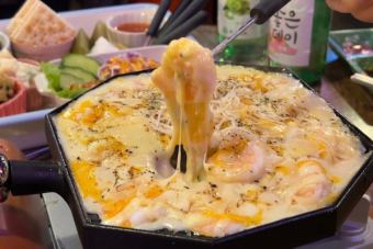 shrimp cheese fondue