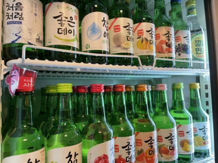 ■平日単品飲み放題■生ビールやマッコリ・韓国焼酎もあり♪120分コース 2198円→2098円(税込)