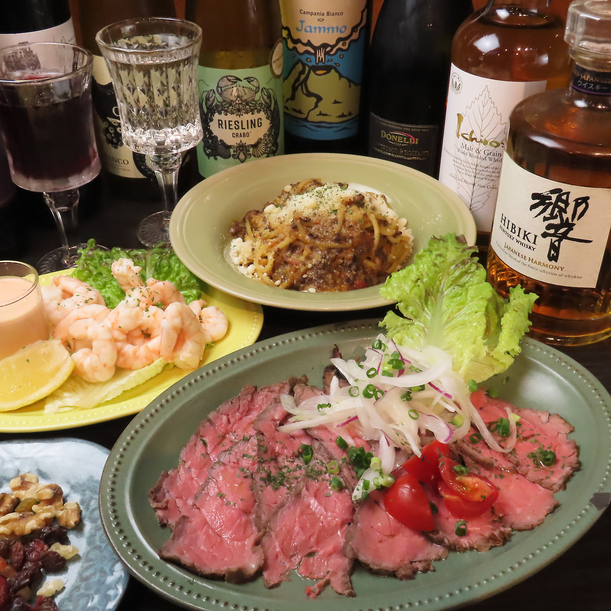 赤羽のお洒落な和ビストロ酒場！相談出来るコースでどんなシーンにも使いやすです！