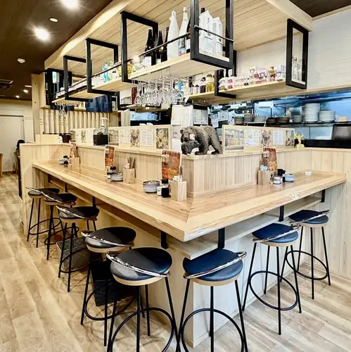 落ち着いたお洒落な店内