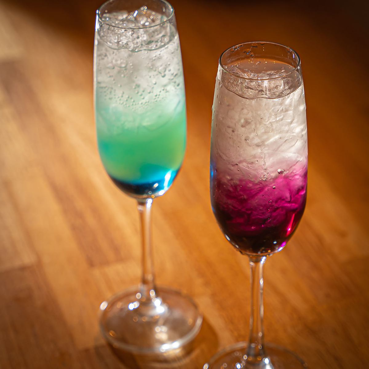 Even though it's an izakaya, it's a special moment. Special anniversary cocktails are also available.