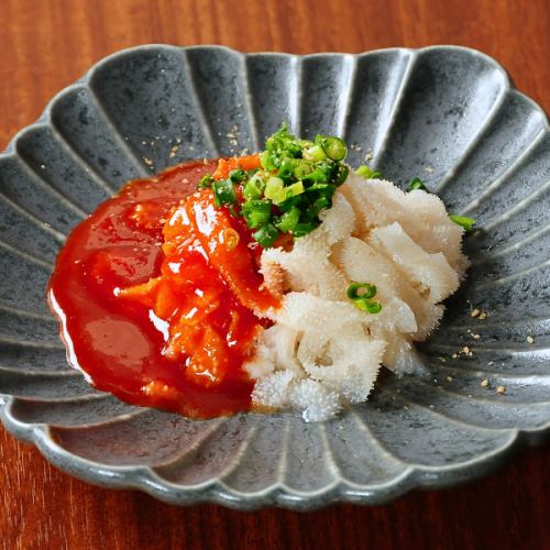 白センマイ刺し