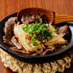 テールスープの肉豆腐