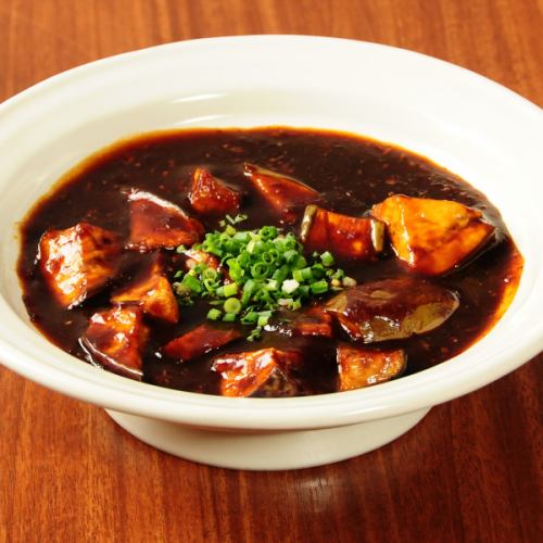 なにわ黒牛の麻婆豆腐