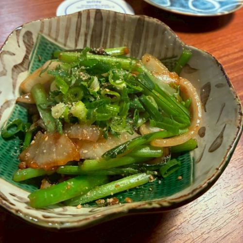 青菜のタイ風炒め