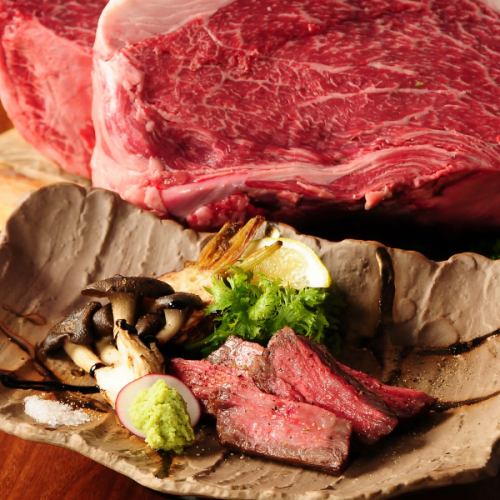 大阪名産の黒毛和牛「なにわ黒牛」を炭焼きやお鍋で！