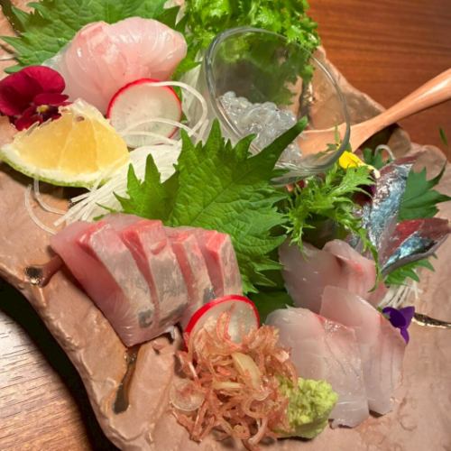 名物 大阪産鮮魚のお造り盛り合わせ