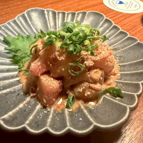 鮮魚の胡麻和え