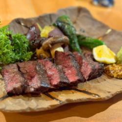 나니와 쿠로 규 「특상 사가리」숯불 구이